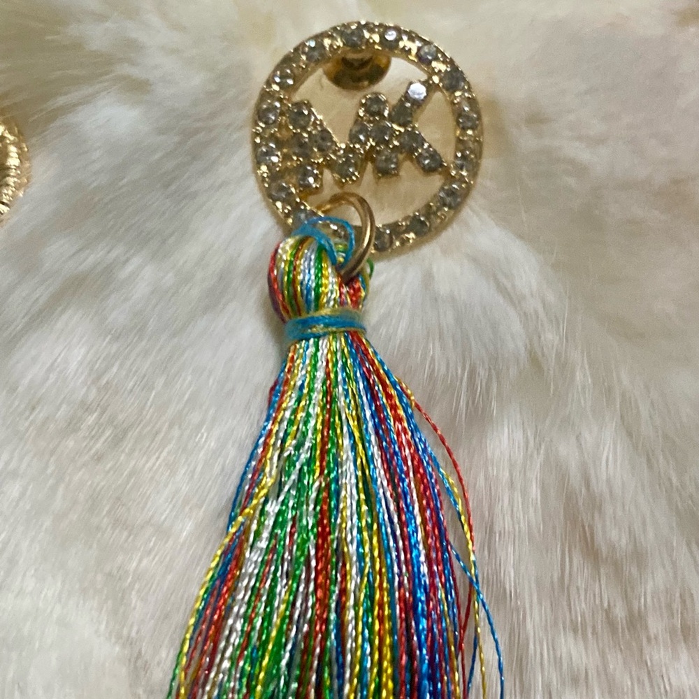 Multicolor Tassel Earrings